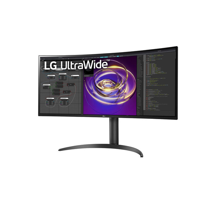 LG Electronics LG UltraWide 34WP85CP-B 34 inch Curved USB-C Monitor (34WP85CP-B.AEU)