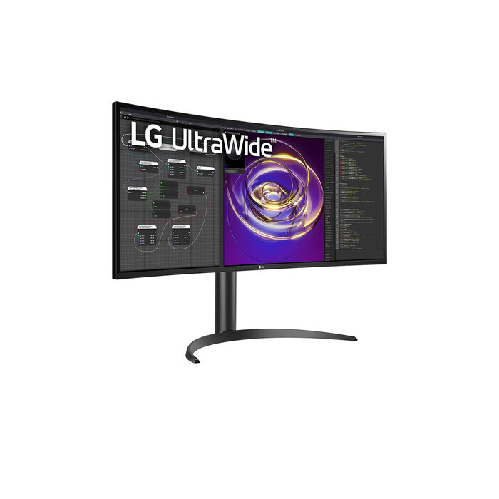 LG Electronics LG 34WP85CP-B 34 inch UltraWide Curved QHD Monitor met USB-C 96W