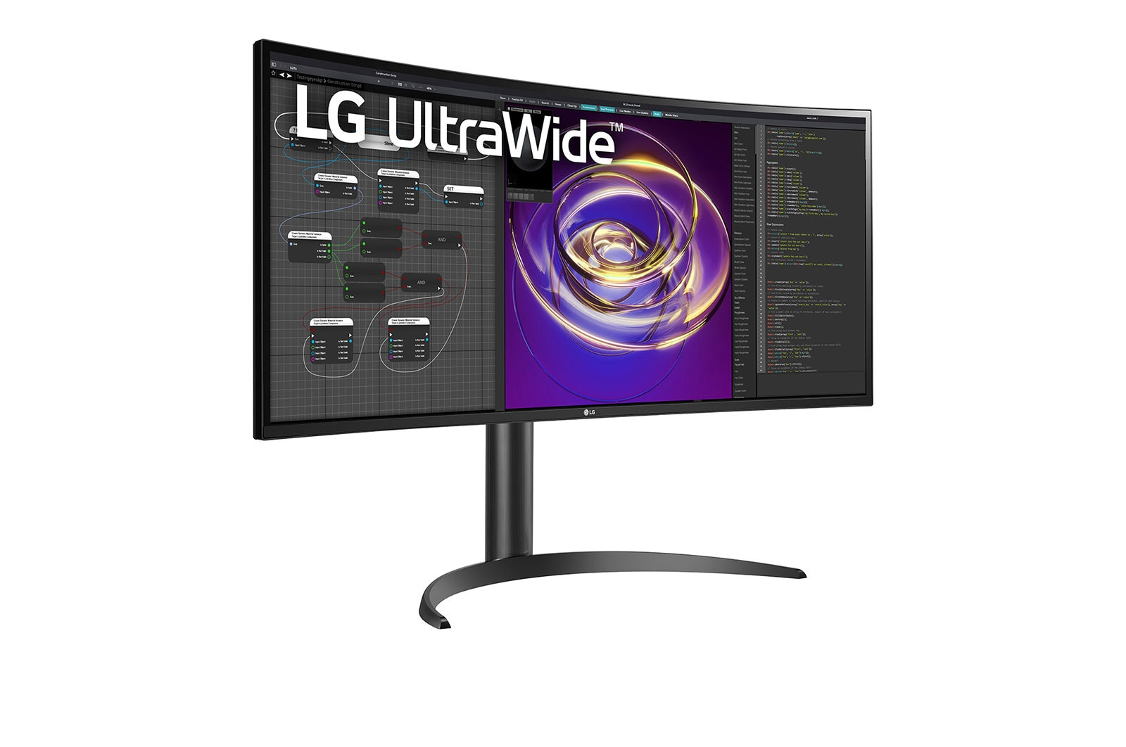 LG Electronics LG UltraWide 34WP85CP-B 34 inch Curved USB-C Monitor (34WP85CP-B.AEU)
