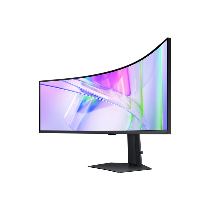 Samsung Samsung 49" ViewFinity S9 S95UC DQHD Monitor, 124,5 cm (49"), 5120 x 1440 Pixels, DQHD, LCD, 5 ms, Zwart