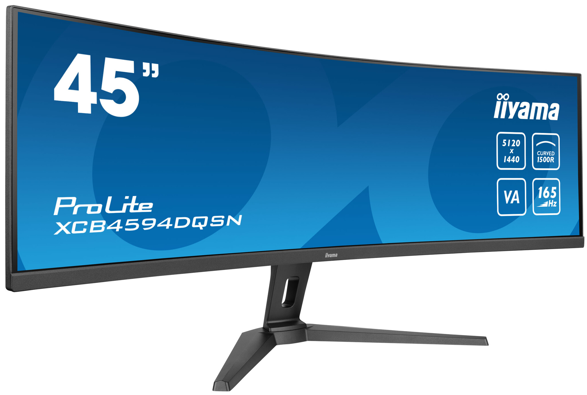 iiyama iiyama G-MASTER 45" Curved DQHD 165Hz Monitor (5120x1440, USB-C, KVM)