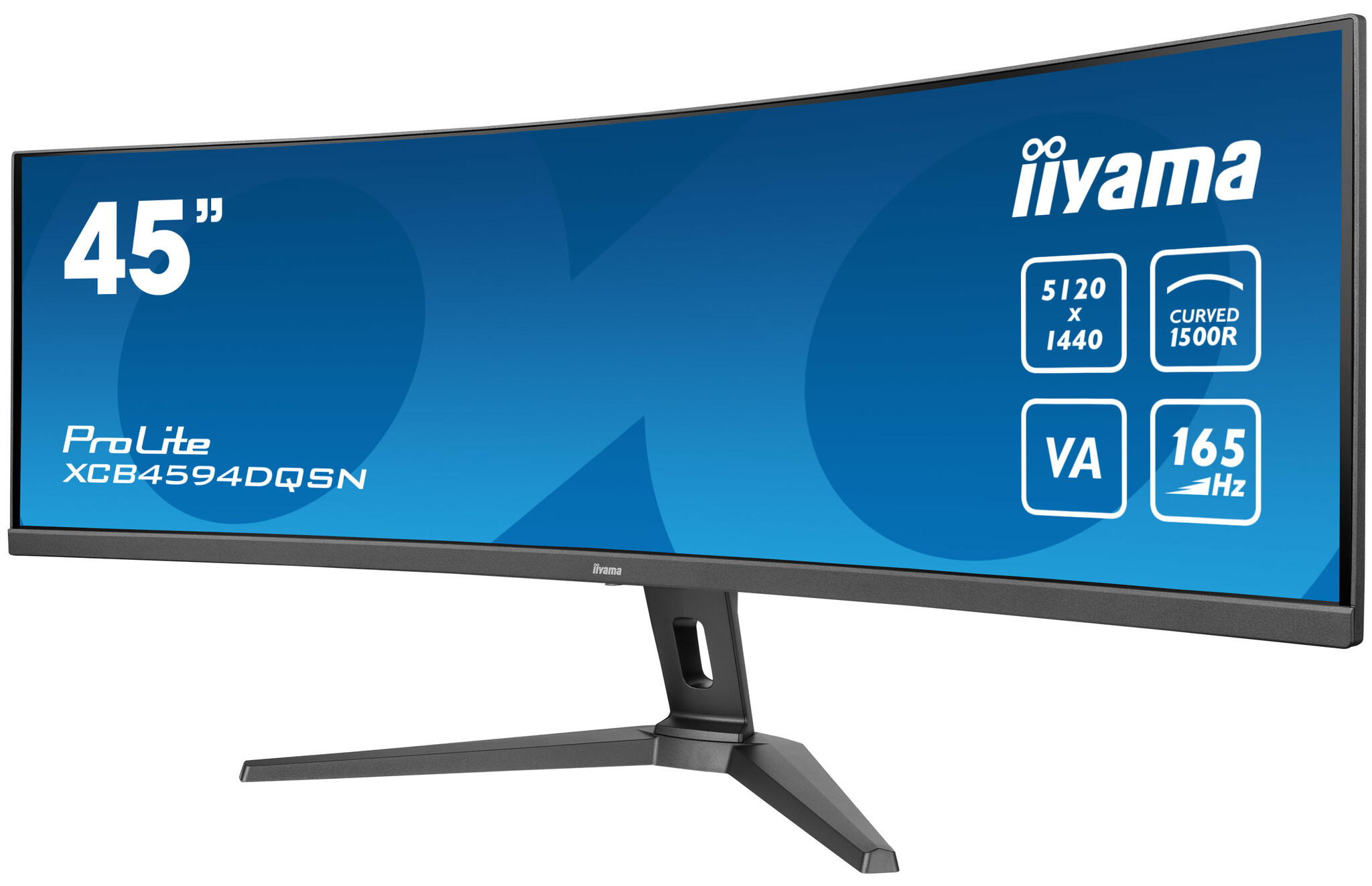 iiyama iiyama G-MASTER 45" Curved DQHD 165Hz Monitor (5120x1440, USB-C, KVM)