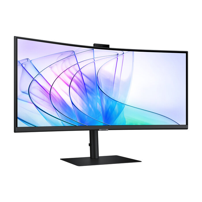 Samsung Samsung ViewFinity S6 S65VC 34" UWQHD Curved Monitor - 100Hz, USB-C Docking & Webcam
