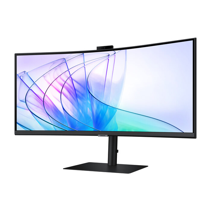 Samsung Samsung ViewFinity S6 S65VC 34" UWQHD Curved Monitor - 100Hz, USB-C Docking & Webcam
