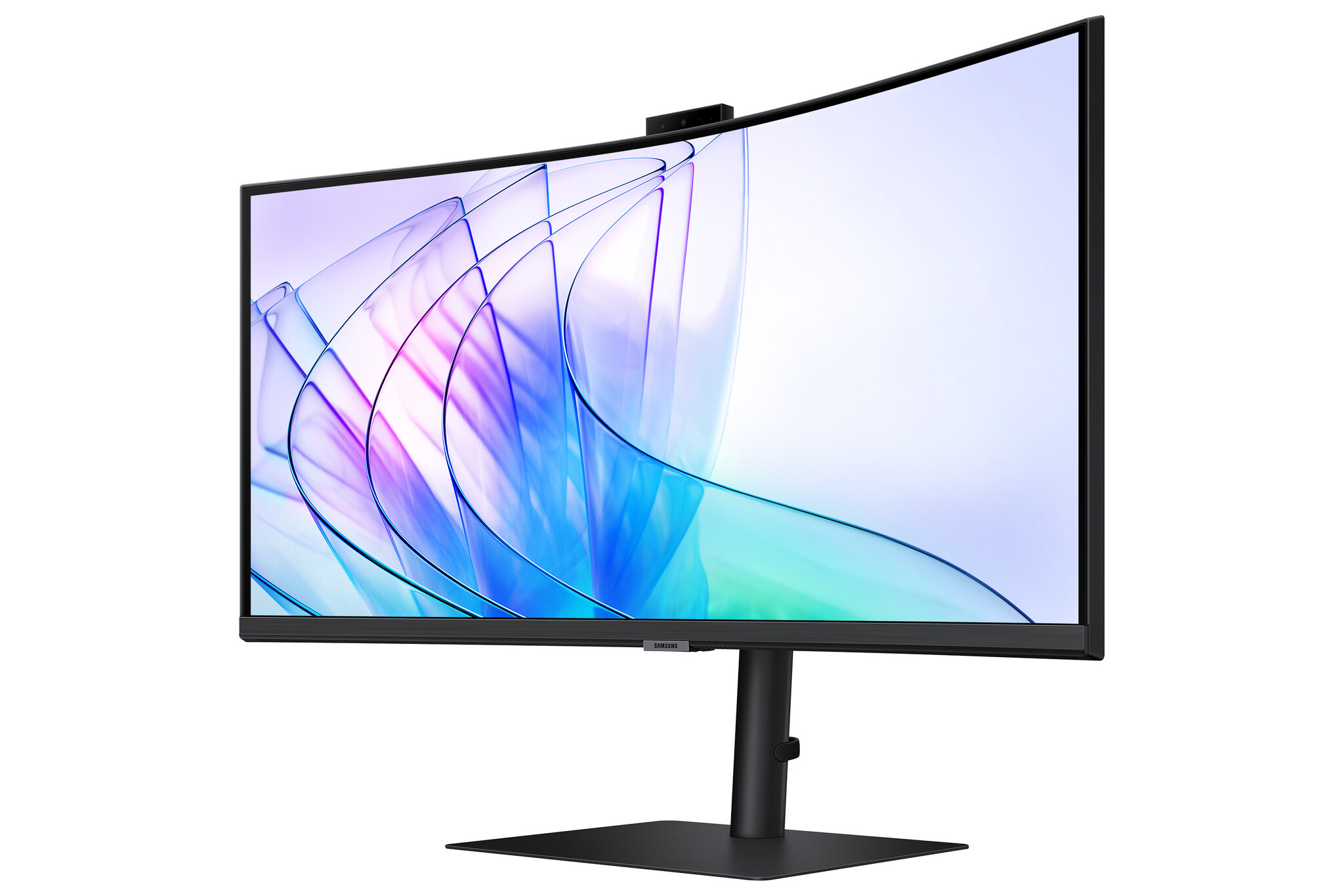 Samsung Samsung 34" ViewFinity S6 S65VC UWQHD Monitor, 86,4 cm (34"), 3440 x 1440 Pixels, UltraWide Quad HD, LCD, 5 ms, Zwart