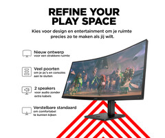 HP Printing & Computing HP OMEN 34c 34 inch Curved Gaming Monitor