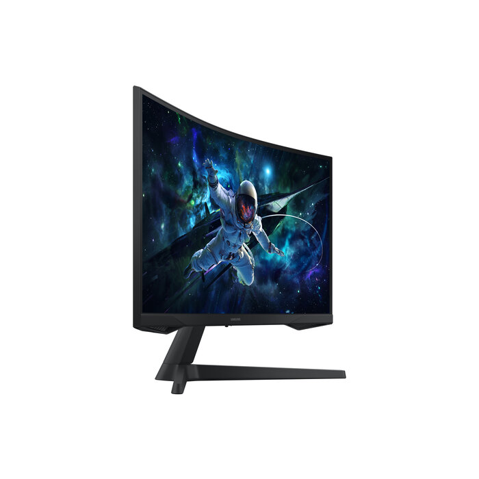 Samsung Samsung 27" Odyssey G5 G55C QHD 165Hz Gaming Monitor, 68,6 cm (27"), 2560 x 1440 Pixels, Quad HD, LED, Zwart
