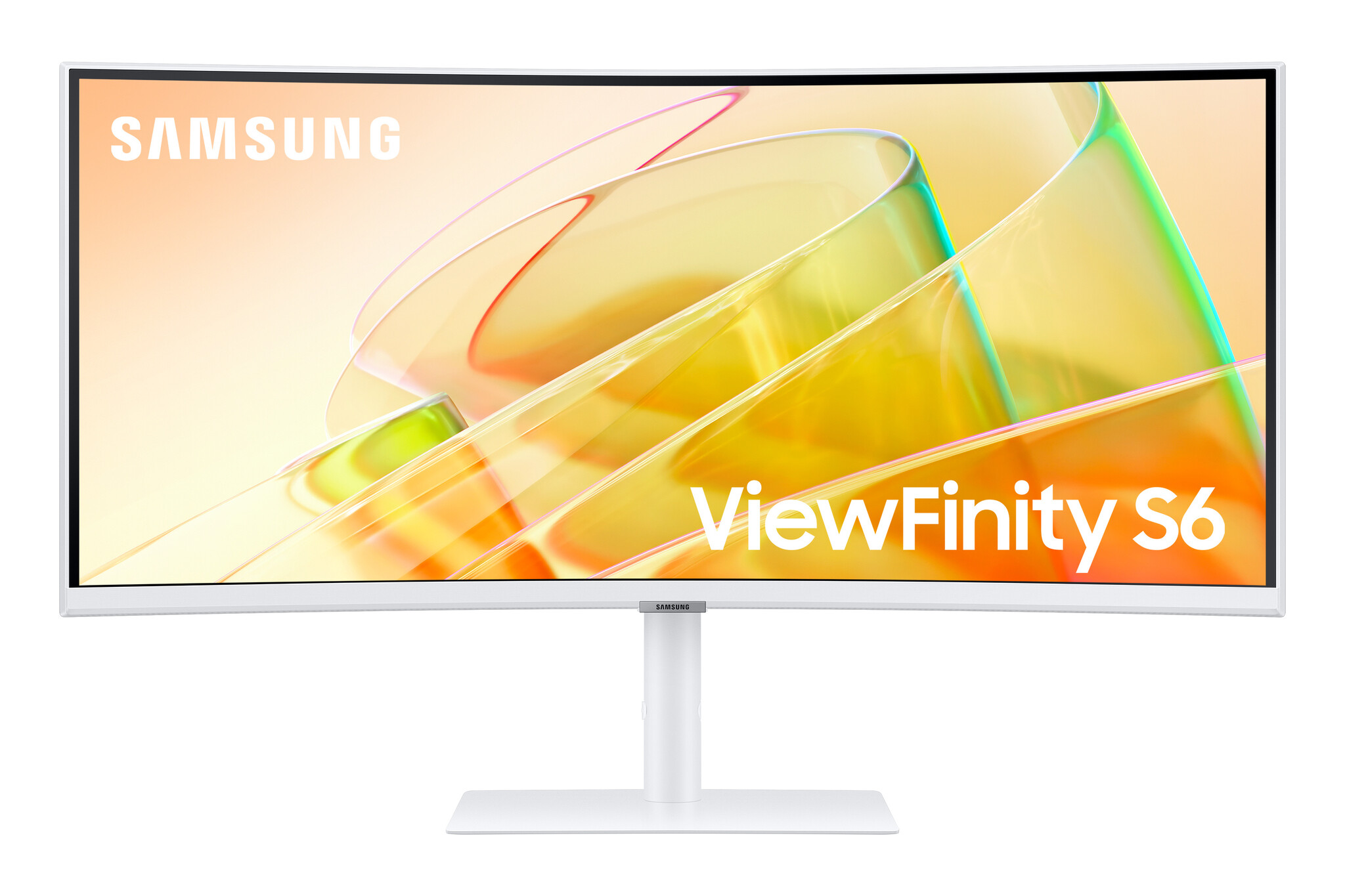 Samsung Samsung 34" ViewFinity S6 S65TC UWQHD Monitor, 86,4 cm (34"), 3440 x 1440 Pixels, UltraWide Quad HD, LED, 5 ms, Wit