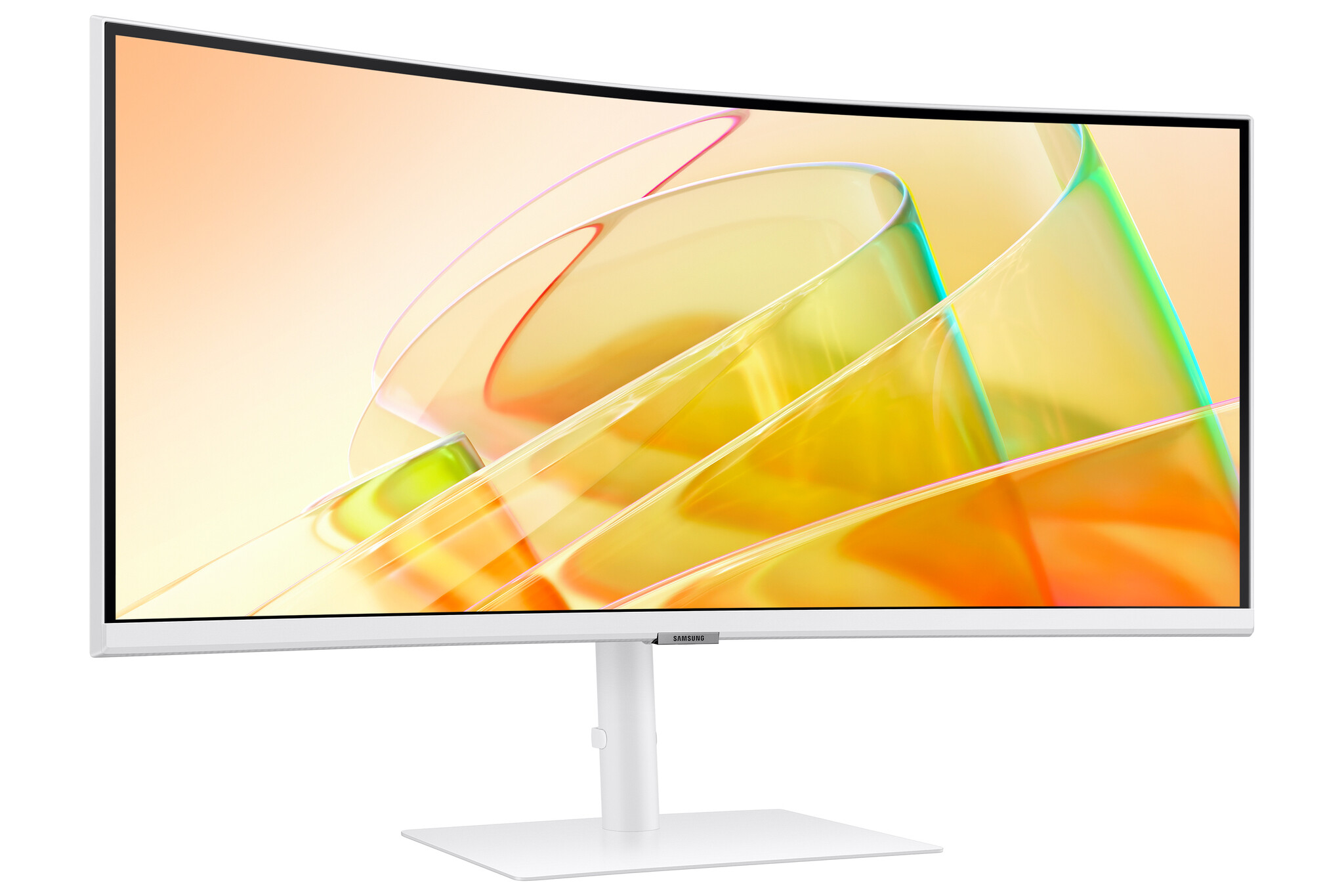 Samsung Samsung 34" ViewFinity S6 S65TC UWQHD Monitor, 86,4 cm (34"), 3440 x 1440 Pixels, UltraWide Quad HD, LED, 5 ms, Wit