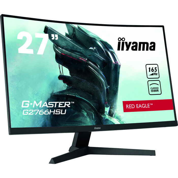 iiyama iiyama G-Master G2766HSU-B1 27" Full HD Curved Gaming Monitor - 165Hz, 1ms, FreeSync Premium