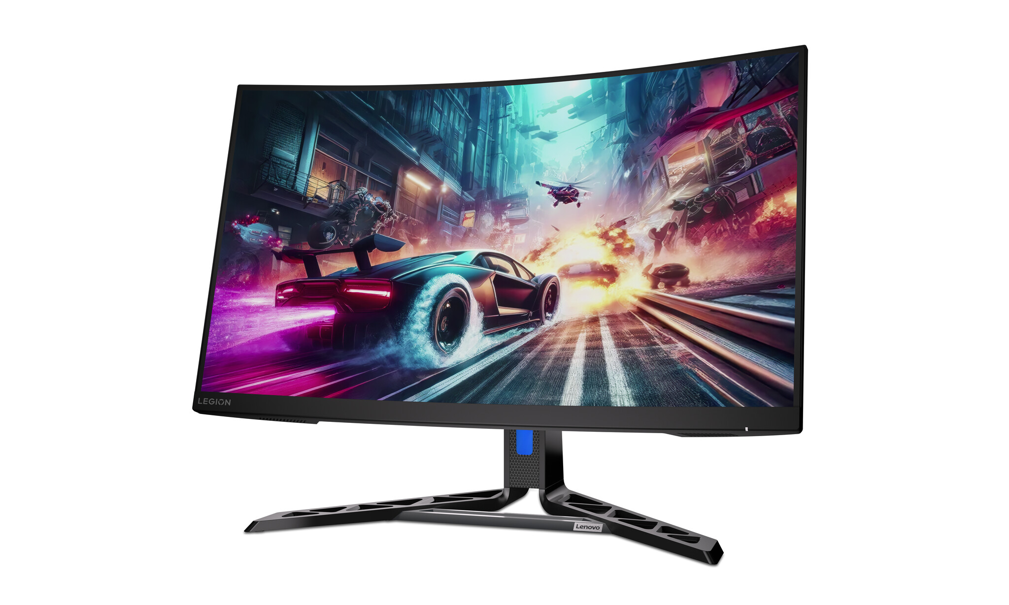 Lenovo Lenovo Legion R32qc-30 31.5" QHD Curved Gaming Monitor 180Hz, foto 2 van 6