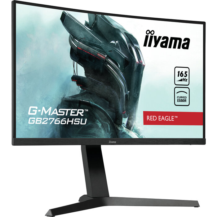 iiyama iiyama G-Master GB2766HSU-B1 - 27 inch Full HD Curved Monitor - 165Hz - 1ms