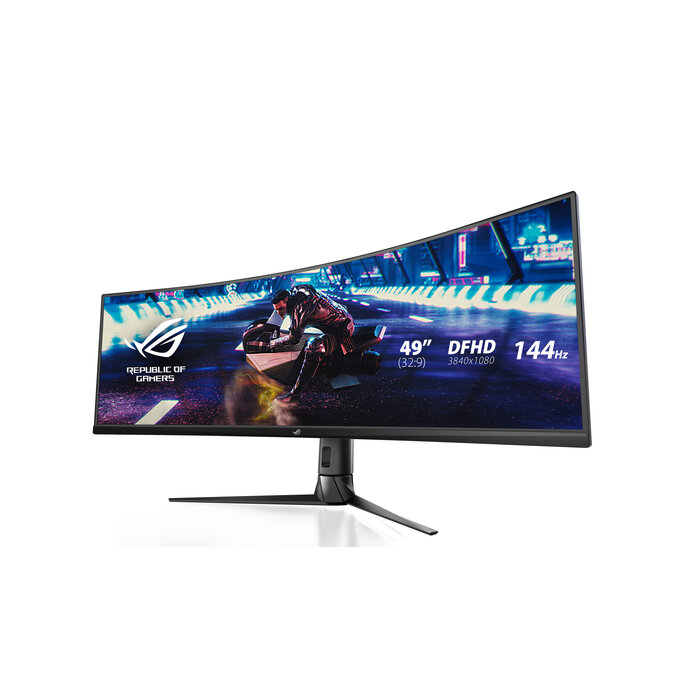 Asus ASUS ROG Strix XG49VQ 49" Super Ultra-Wide Curved Gaming Monitor - 144Hz, 4ms, FreeSync Premium Pro