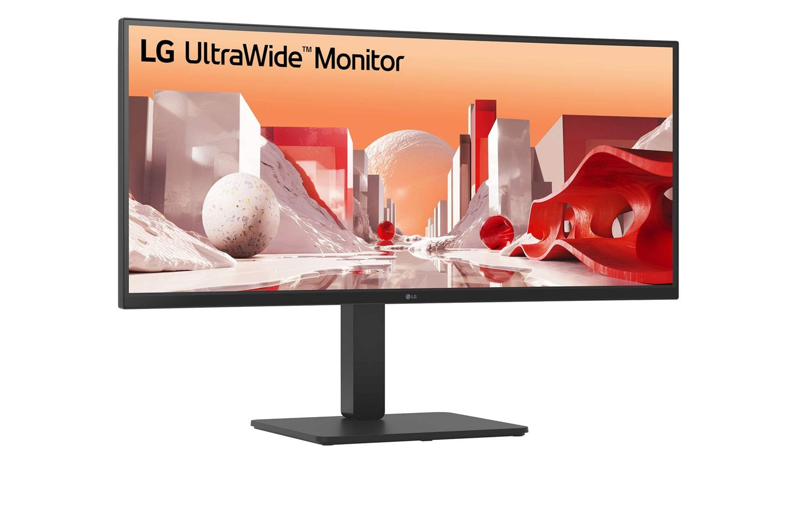 LG Electronics LG 34BA75QE-B 34 inch Curved WQHD IPS Monitor met USB-C Docking 90W