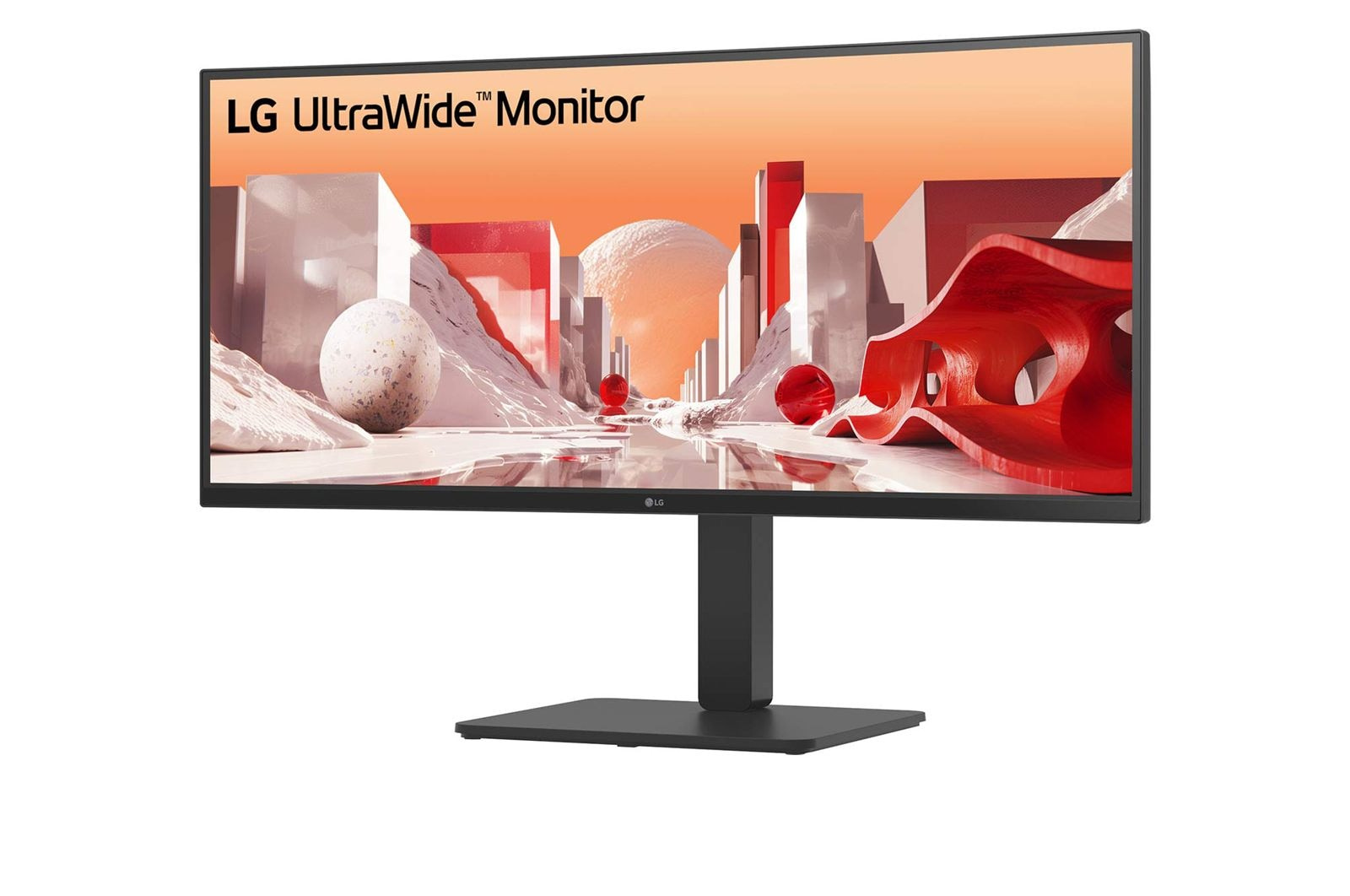 LG Electronics LG 34BA75QE-B 34 inch Curved WQHD IPS Monitor met USB-C Docking 90W