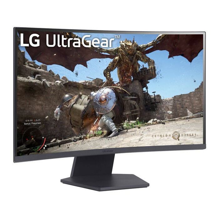 LG Electronics LG 27GS60QC-B 27 inch QHD Gaming Monitor - 1ms - Zwart