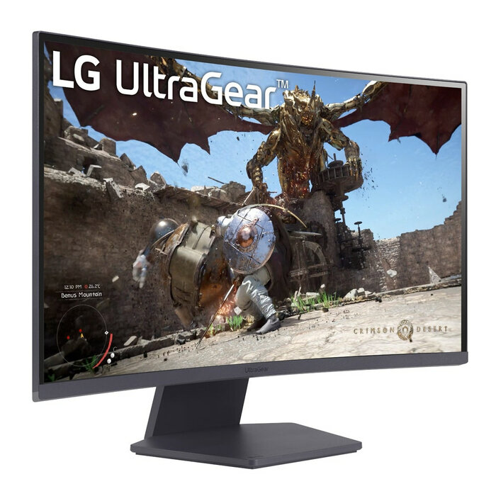 LG Electronics LG 27GS60QC-B 27 inch QHD Gaming Monitor - 1ms - Zwart