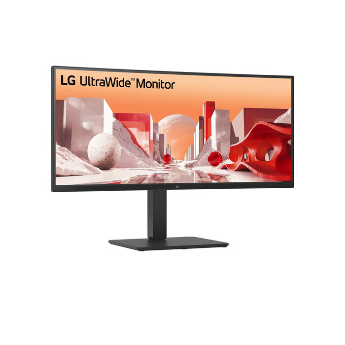 LG Electronics LG 34BA85QE-B 34" Curved WQHD UltraWide Monitor - 3440x1440, Zwart