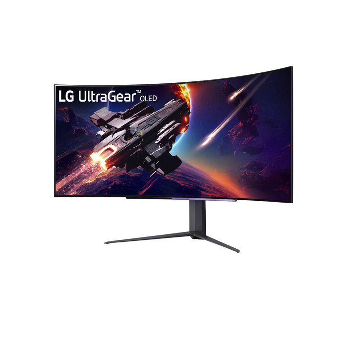 LG Electronics LG 45GR95QE-B 45" WQHD OLED Gaming Monitor 240Hz 0.03ms 800R