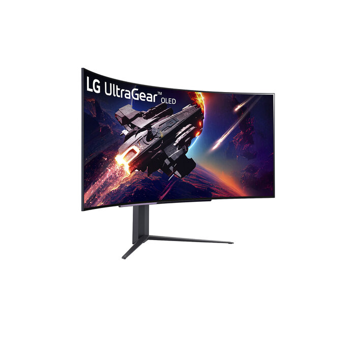 LG Electronics LG 45GR95QE-B 45" WQHD OLED Gaming Monitor 240Hz 0.03ms 800R