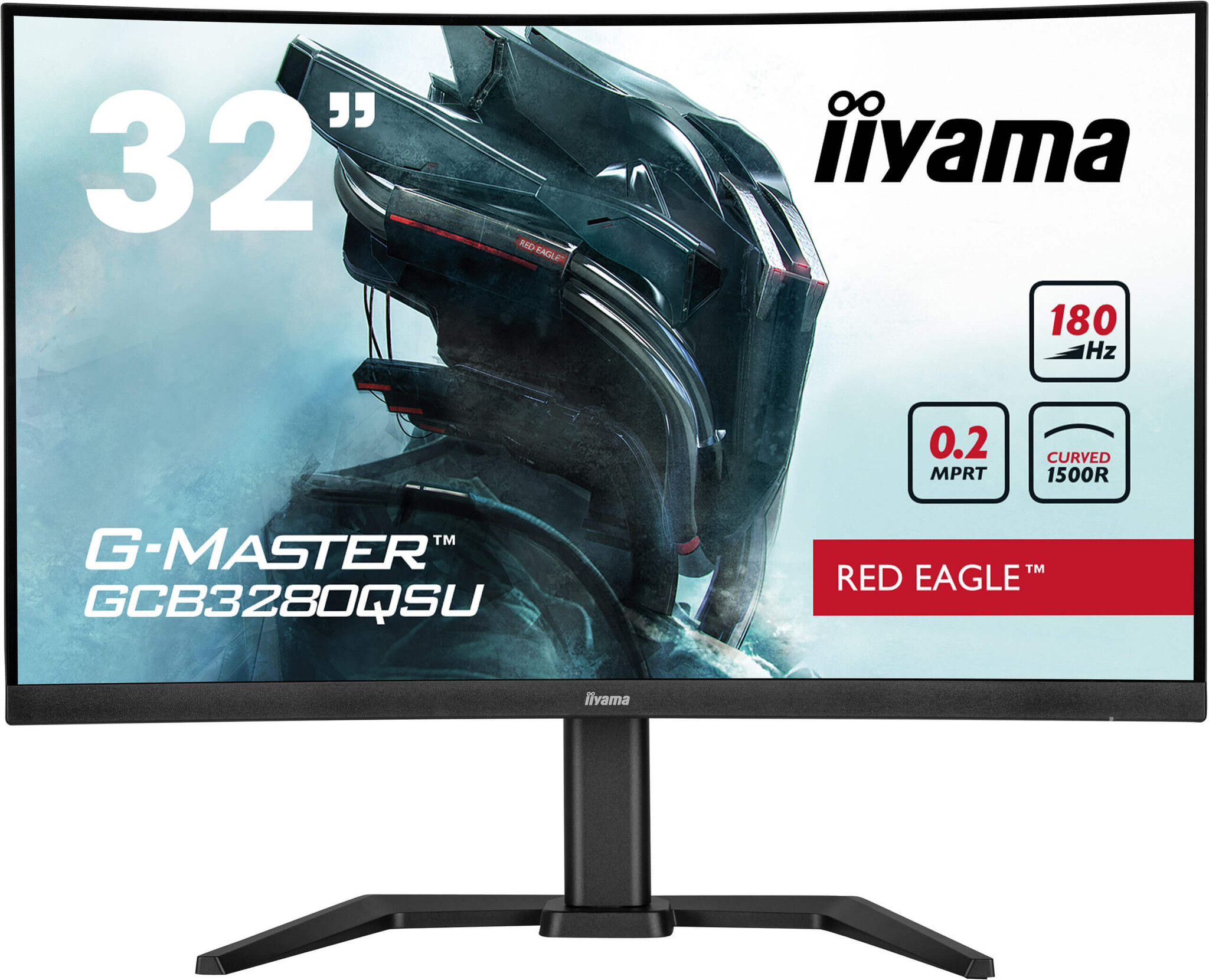 iiyama iiyama G-MASTER GCB3280QSU-B2 31.5" QHD Curved Monitor