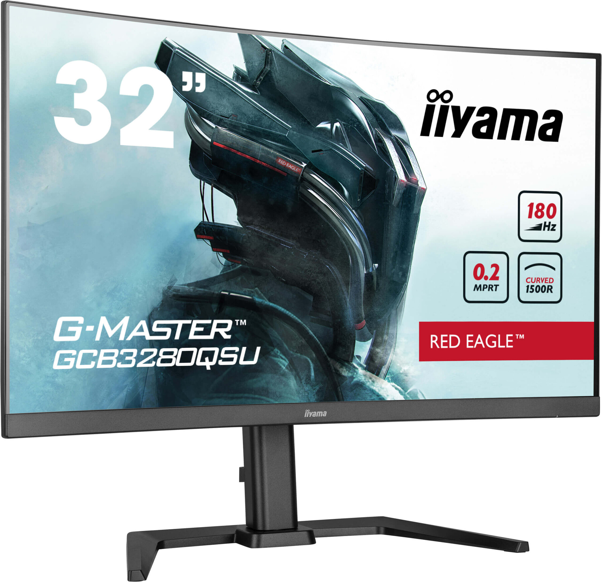 iiyama iiyama G-MASTER GCB3280QSU-B2 31.5" QHD Curved Monitor