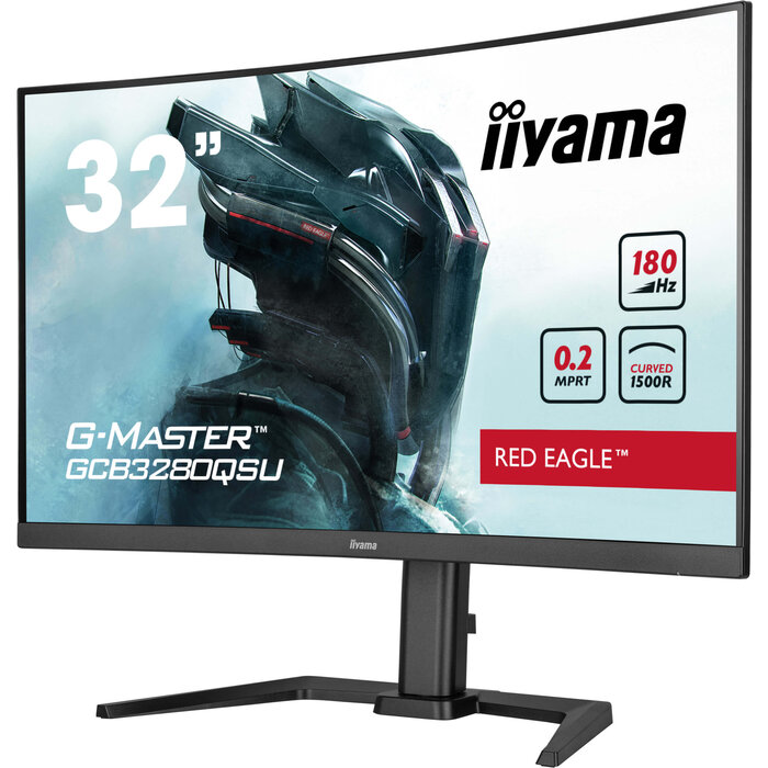 iiyama iiyama G-MASTER GCB3280QSU-B2 31.5" QHD Curved Monitor