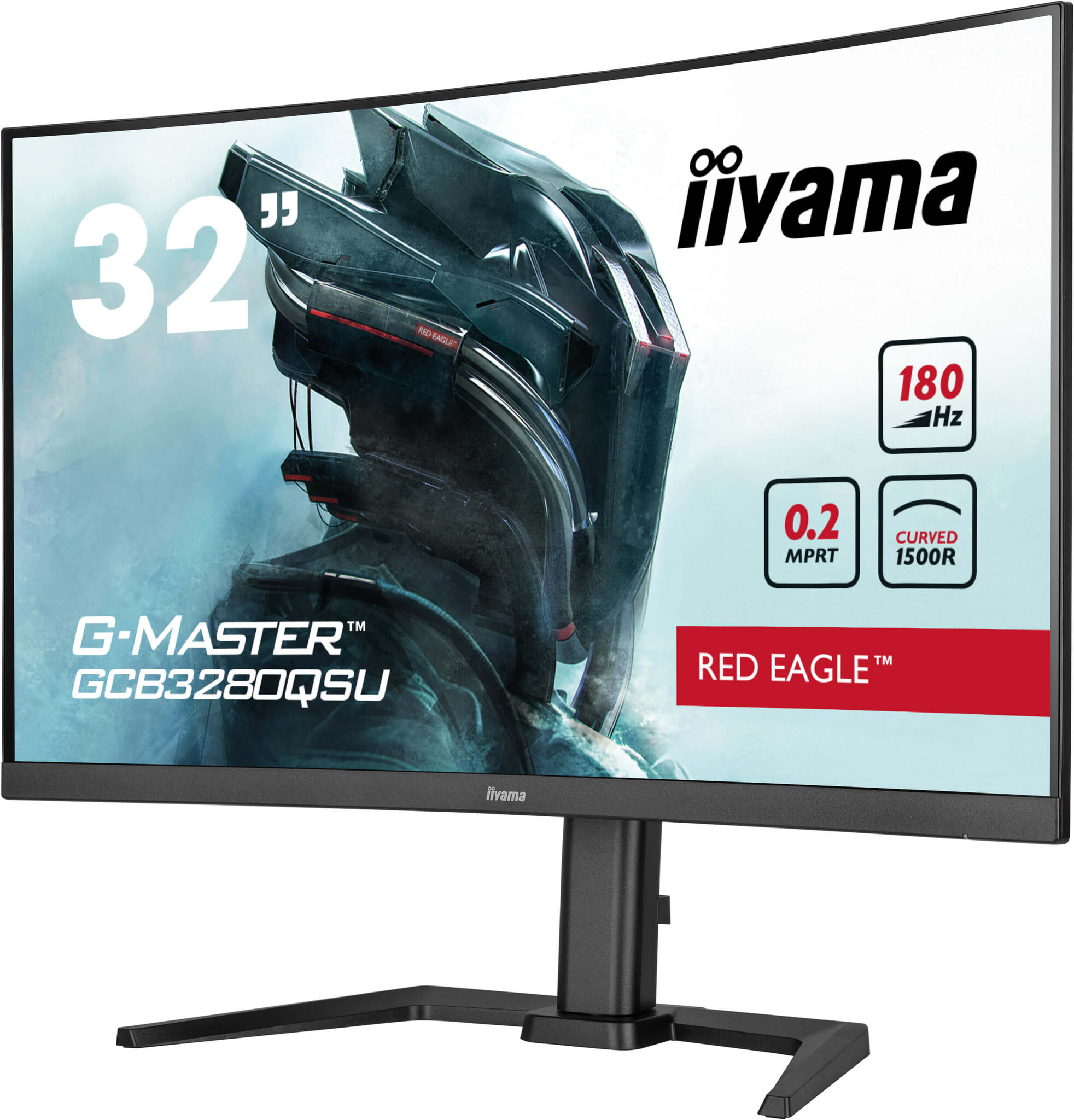 iiyama iiyama G-MASTER GCB3280QSU-B2 31.5" QHD Curved Monitor