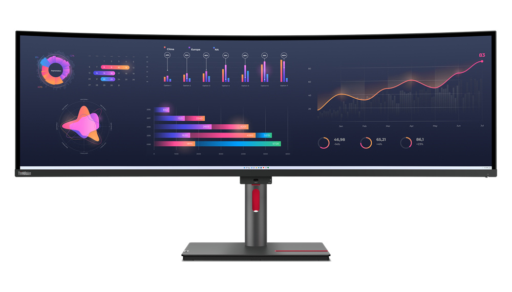 Lenovo Lenovo ThinkVision P49w-30 49 inch Dual QHD Curved Monitor
