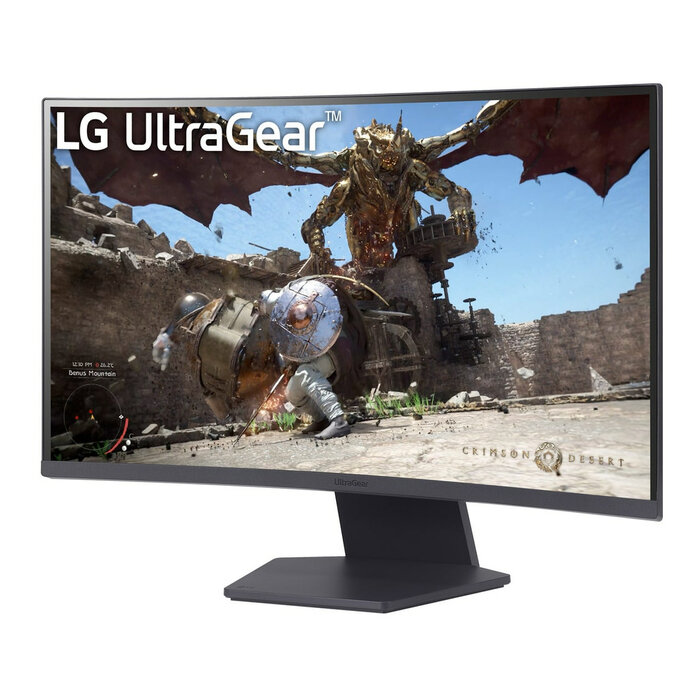 LG Electronics LG 27GS60QC-B 27" QHD Curved Monitor (27GS60QC-B.AEUQ)