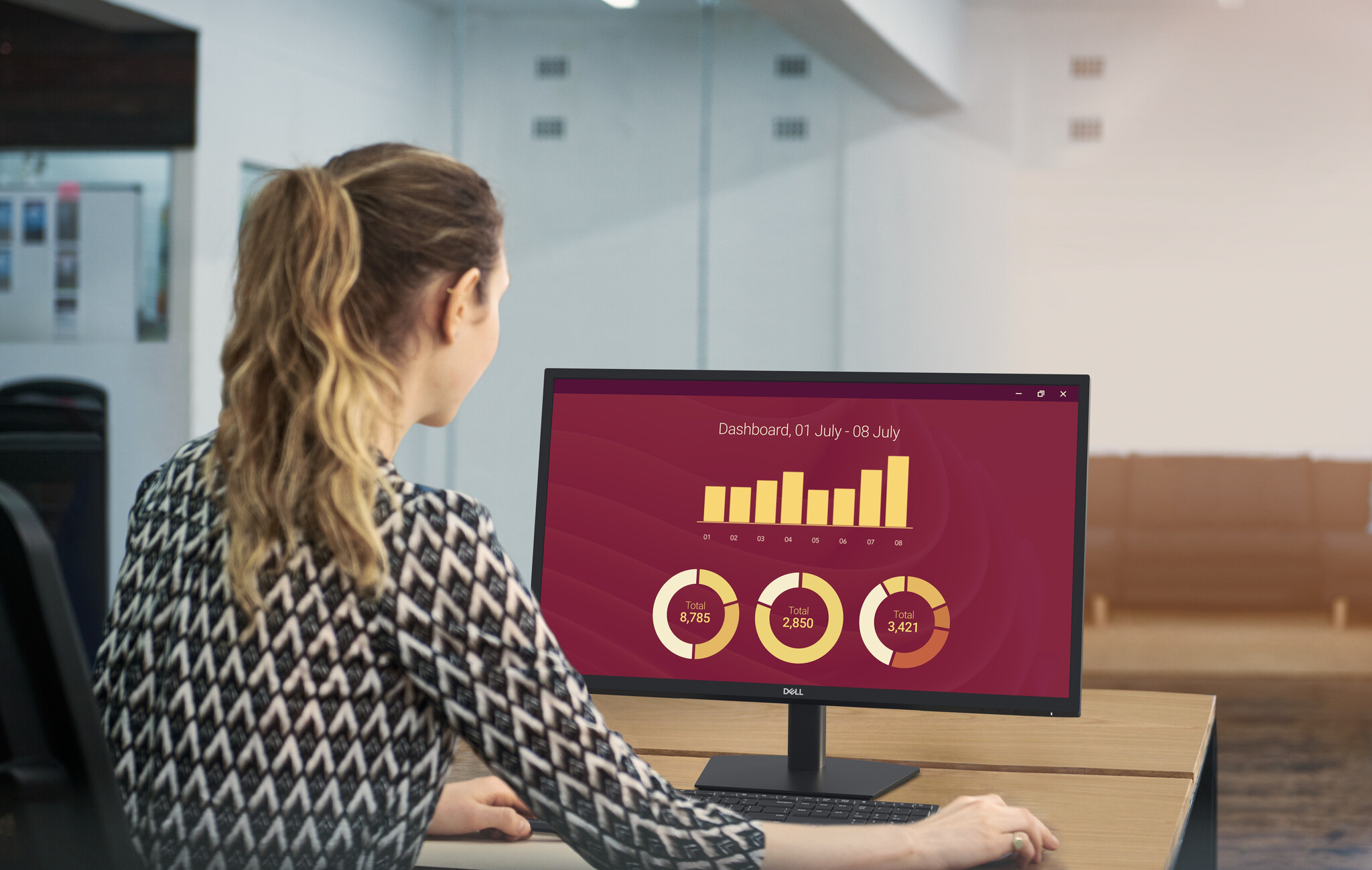 Dell Dell E2725H 27" Full HD Monitor (DELL-E2725H)