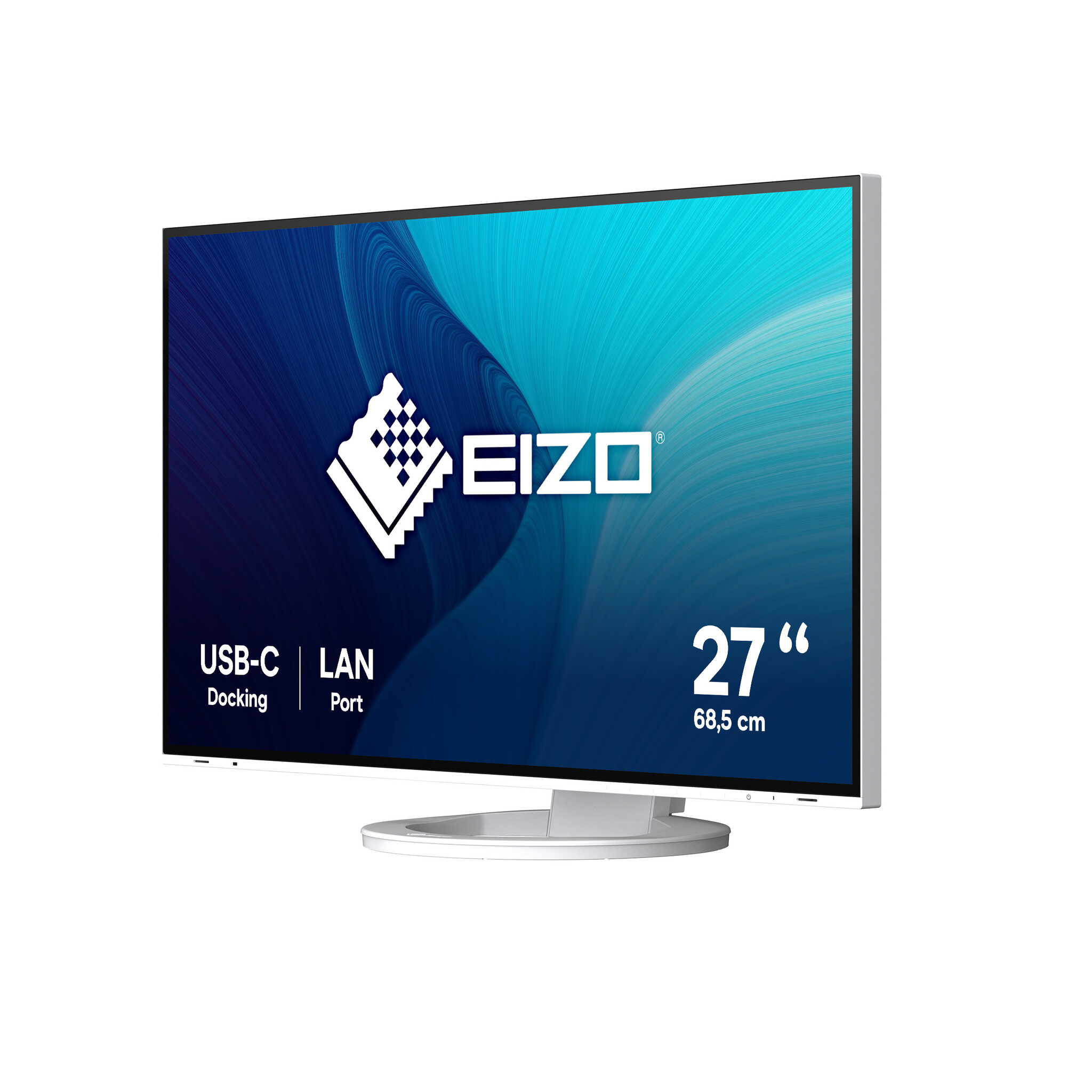 Eizo EIZO FlexScan EV2795-WT 27" QHD IPS USB-C Docking Monitor Wit, foto 2 van 6