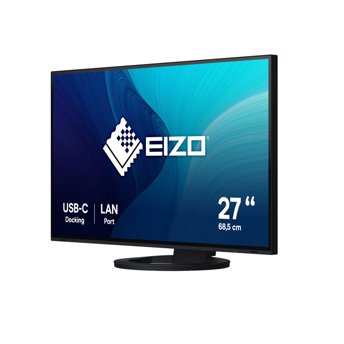 Eizo EIZO FlexScan EV2795-BK 27 inch QHD USB-C Docking Monitor met LAN