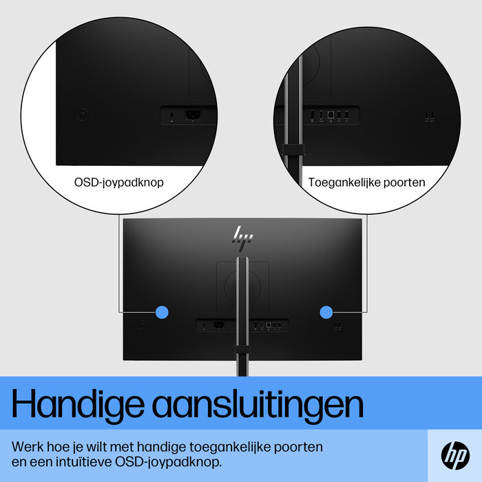 HP Printing & Computing HP E27 G5 - 27 inch Full HD IPS Monitor met USB-hub