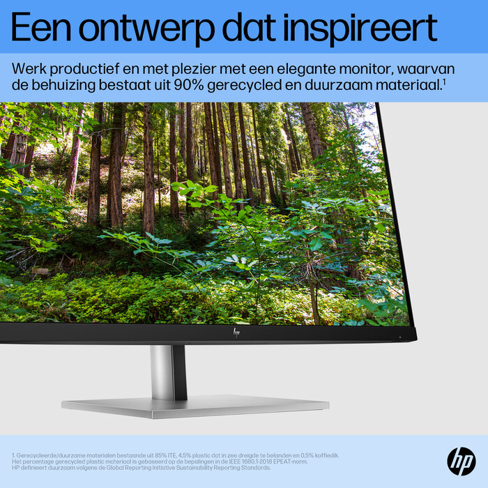 HP Printing & Computing HP E27 G5 - 27 inch Full HD IPS Monitor met USB-hub
