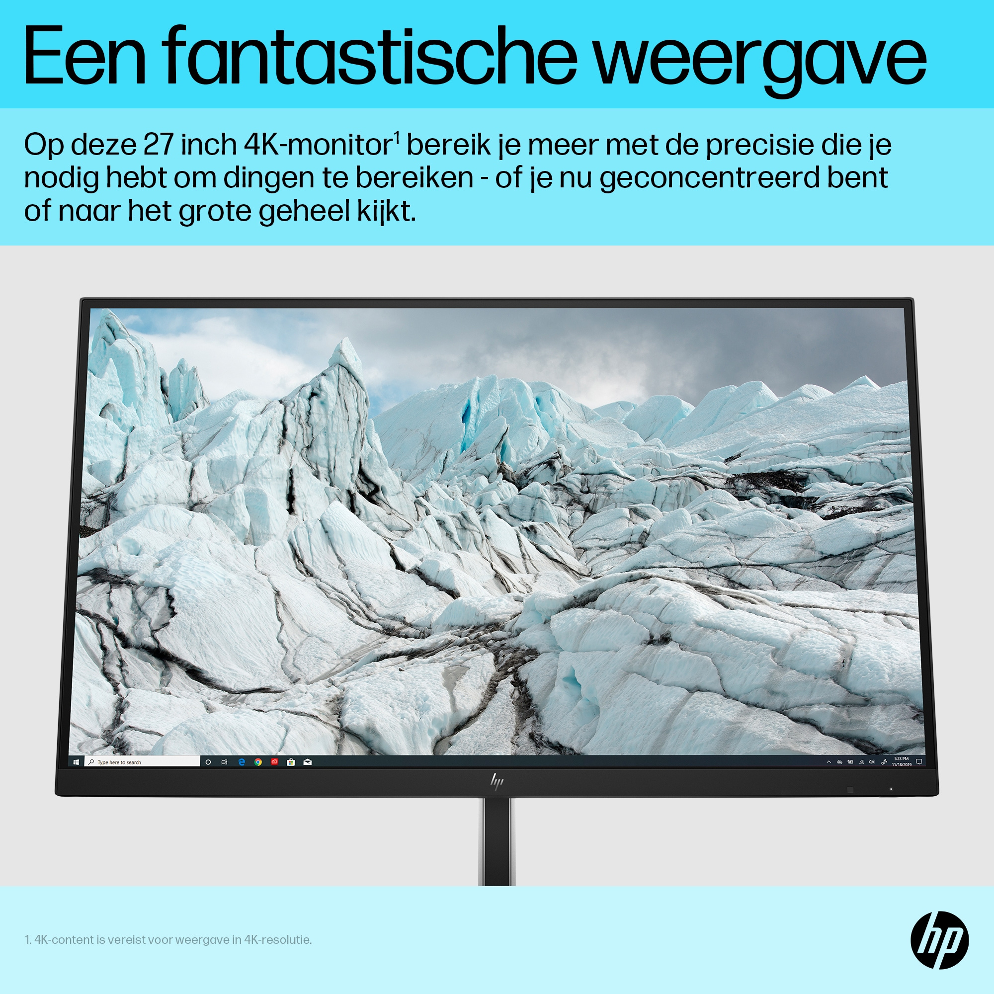 HP Printing & Computing HP E27k G5 27 inch 4K UHD USB-C Docking Monitor (6N4C4AA#ABB)