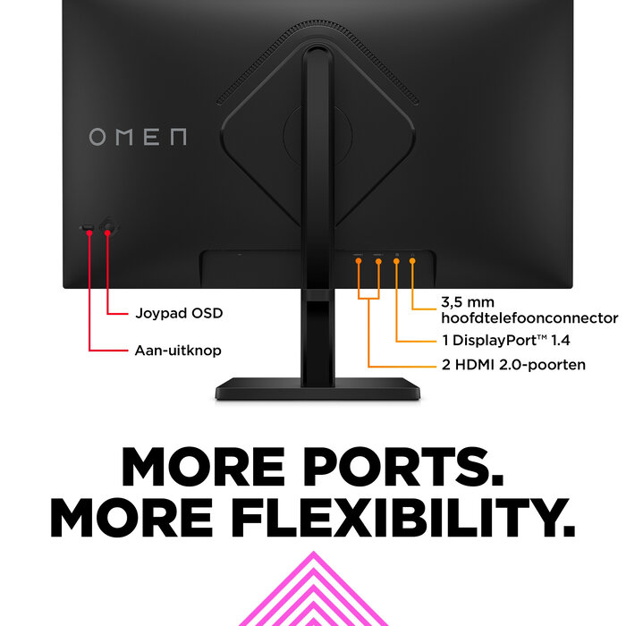 HP Printing & Computing HP OMEN 27 Gaming Monitor - 27 inch - 165Hz - 1ms - Full HD