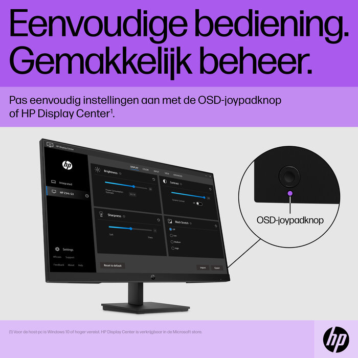 HP Printing & Computing HP P27 G5 27 inch Full HD IPS Monitor (64X69AA#ABB)