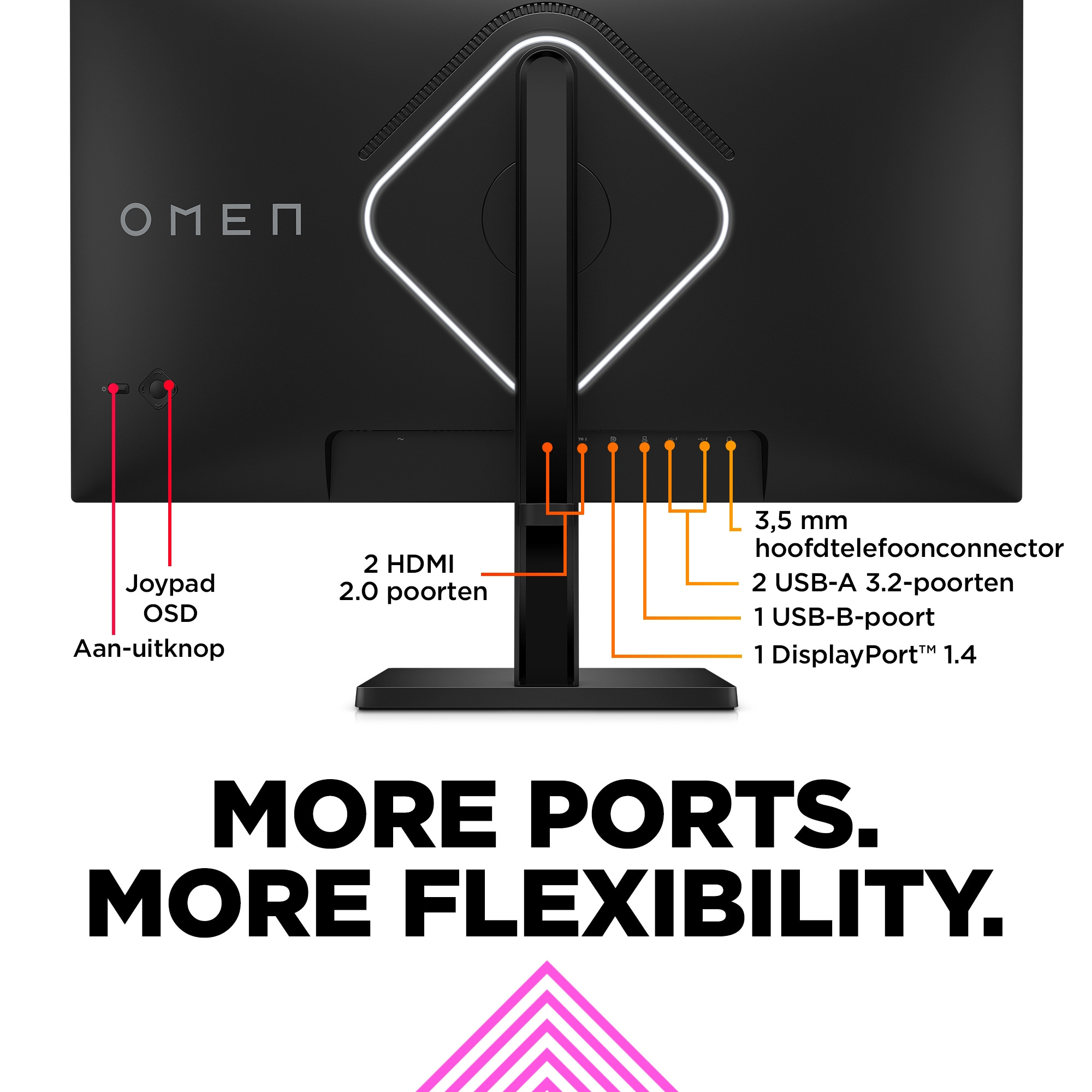 HP Printing & Computing HP OMEN 27qs 27 inch QHD Gaming Monitor - 240Hz, 1ms IPS