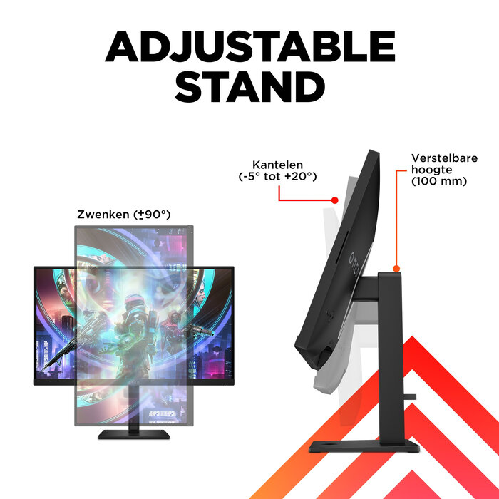 HP Printing & Computing HP OMEN 27qs 27" QHD 240Hz Gaming Monitor (780J4AA#ABB)