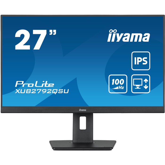 iiyama iiyama ProLite XUB2792QSU-B6 27" WQHD Monitor (0.4ms) (XUB2792QSU-B6)