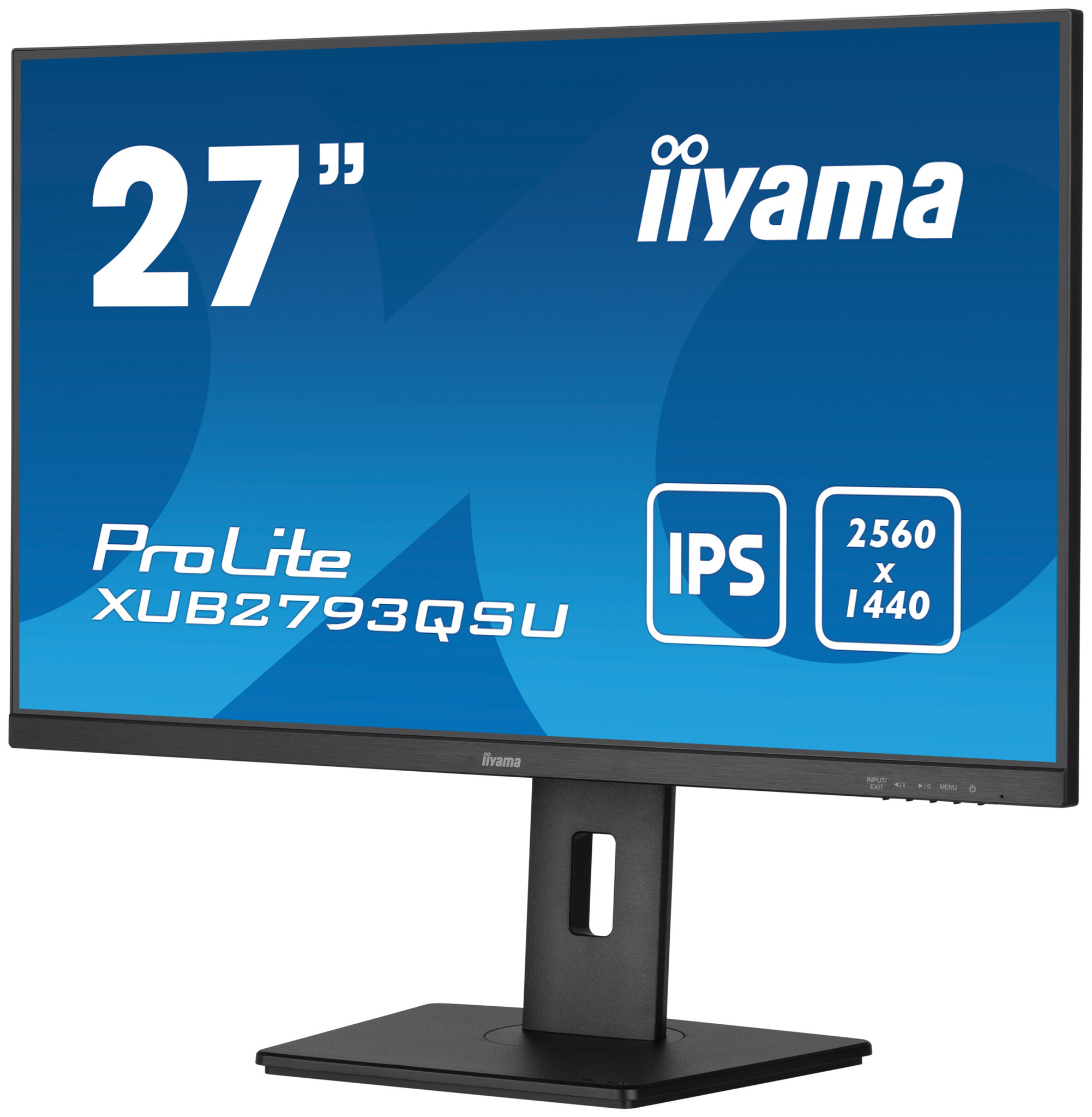 iiyama iiyama XUB2793QSU-B7, 68,6 cm (27"), 2560 x 1140 Pixels, Wide Quad HD, LED, 1 ms, Zwart