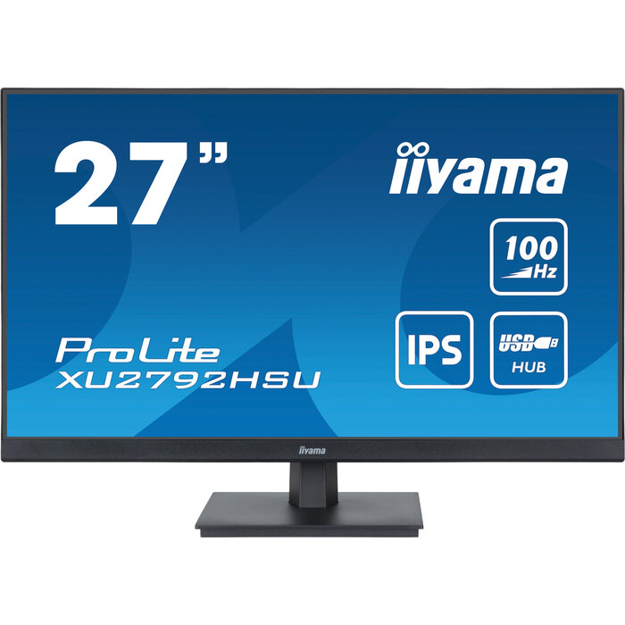iiyama iiyama ProLite 27 inch Full HD Monitor - 0,4 ms Reactietijd - Zwart