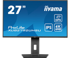 iiyama iiyama ProLite XUB2792UHSU-B6 27 inch 4K UHD IPS Monitor Ergonomisch