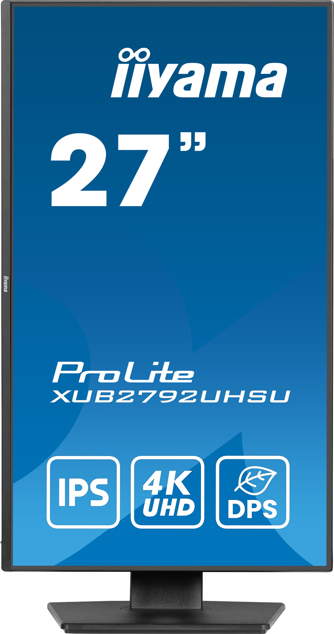 iiyama iiyama ProLite XUB2792UHSU-B6 27 inch 4K UHD IPS Monitor Ergonomisch