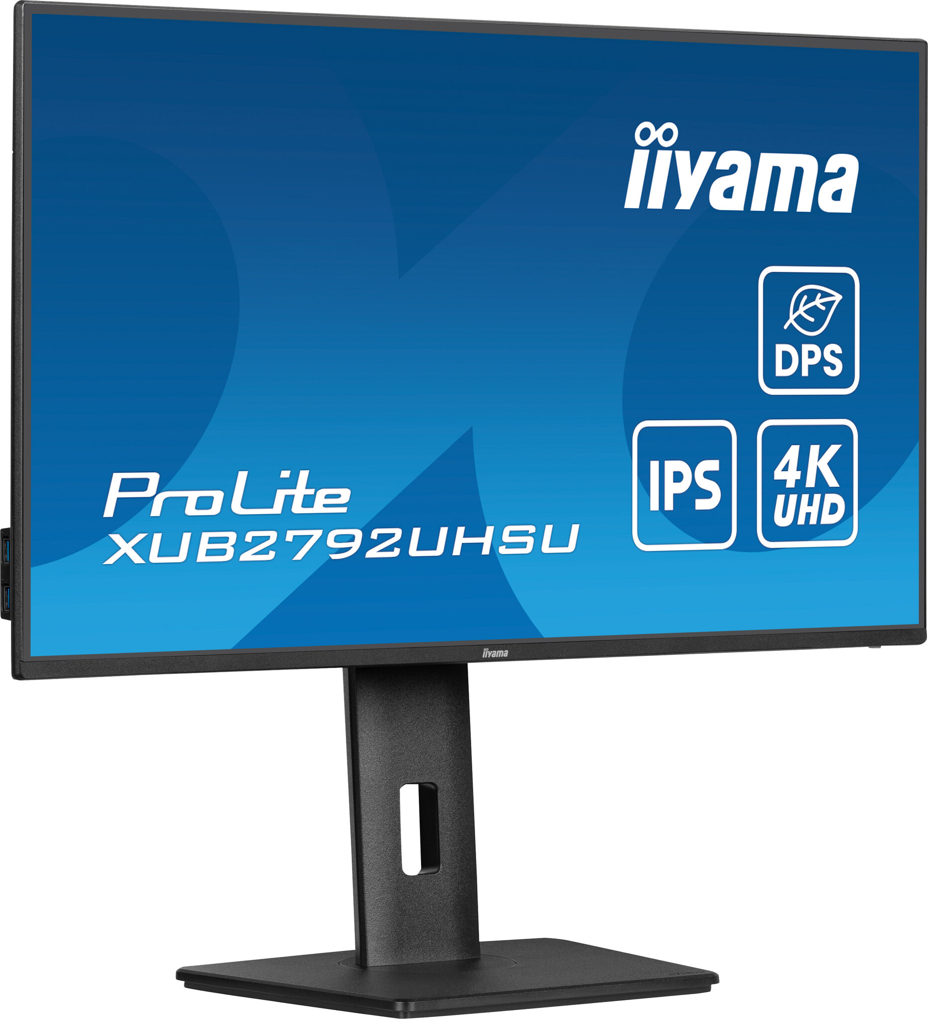 iiyama iiyama ProLite XUB2792UHSU-B6 27 inch 4K UHD IPS Monitor Ergonomisch