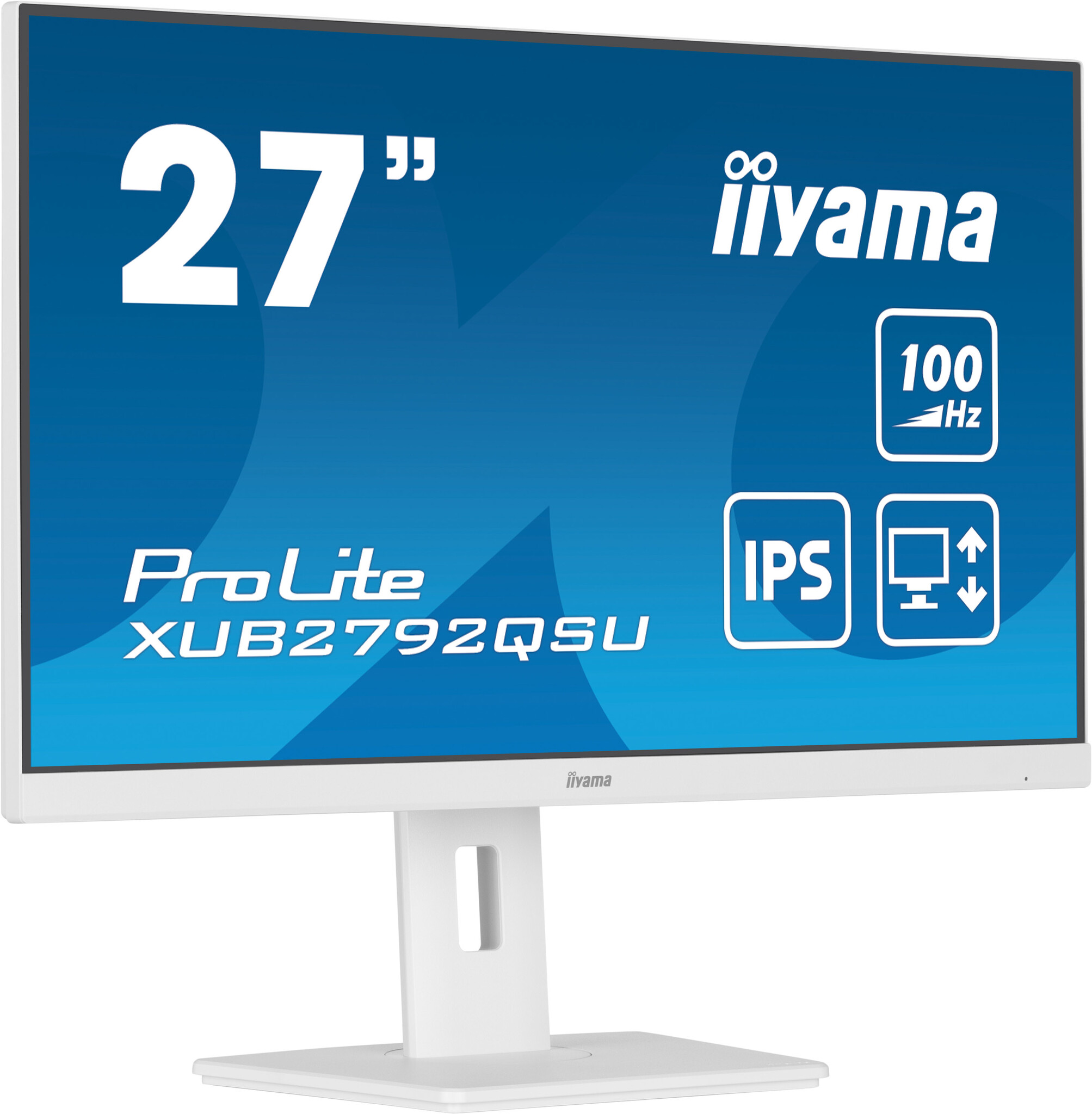 iiyama iiyama ProLite XUB2792QSU-W6 27" WQHD Monitor Wit (XUB2792QSU-W6)