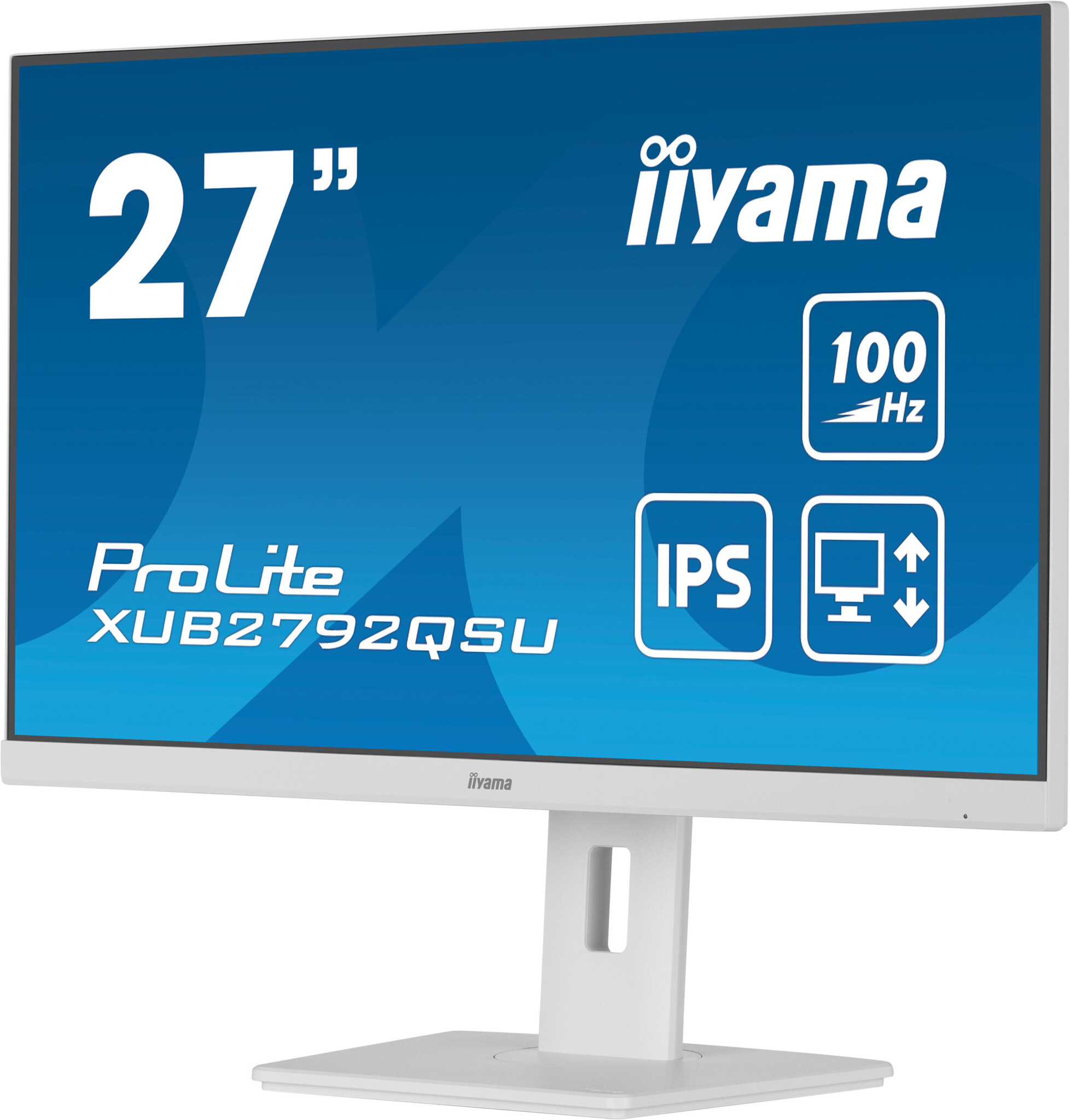 iiyama iiyama ProLite XUB2792QSU-W6 27" WQHD Monitor Wit (XUB2792QSU-W6)