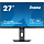 iiyama ProLite XUB2797QSN-B2 27" WQHD IPS Monitor met USB-C Dock en KVM-switch