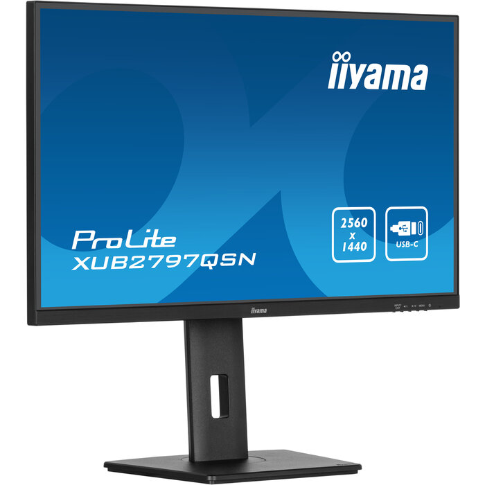 iiyama iiyama ProLite XUB2797QSN-B2 27" WQHD USB-C Monitor (XUB2797QSN-B2)
